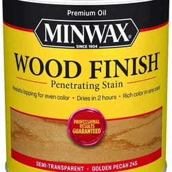 Multiple Cans Of MINWAX Stain, Pecan