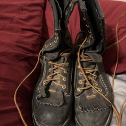 Thorogood steel toed work boots
