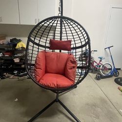 Korey porch swing with Stand - used $150