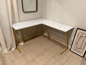 L shape desk