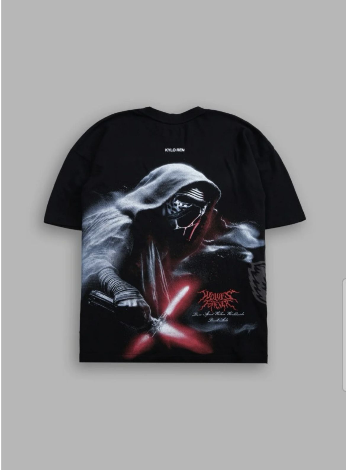 Oversized premium XL shirt. KYLO REN!
