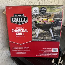 EXPERT GRILL PORTABLE CHARCOAL GRILL
