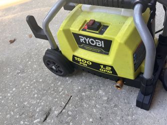 Ryobi 1900 PSI 1.2 GPM Electric Pressure Washer – Tested & Works Great! 
