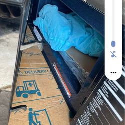 New Samsung Over Range Microwave