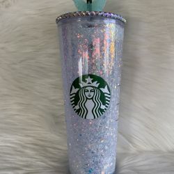 Venti Snow Globe Tumbler