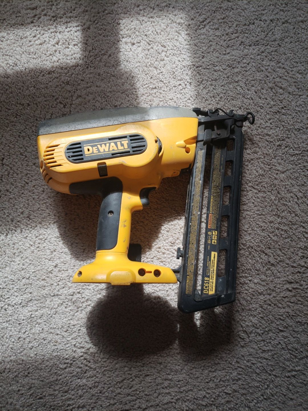 Dewalt nail gun cordless