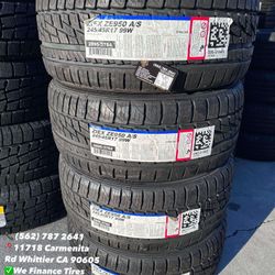 245/45/17 Falken Ziex New Set of Tires Installed and Balanced Set de Llantas Nuevas Instaladas y Balanceadas