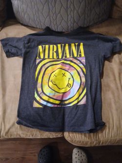 NIRVANA graphic tee black size uknown