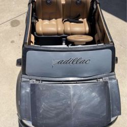 APower Wheels Cadillac Escalade Ride-On Vehicle, Black, 12V