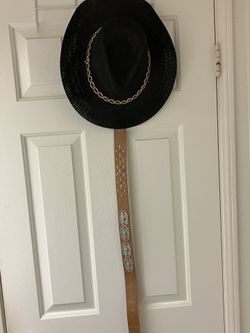 Western Belt and Ladies cowboy Hat