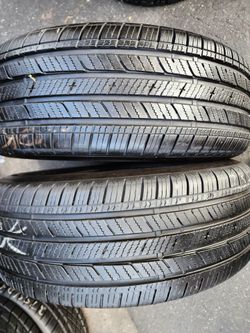 Selling (2) tires 235/60r19 Bridgestone alenza sport A/S