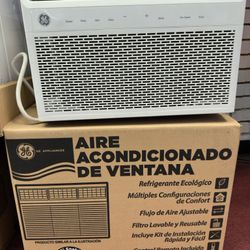 14000btu Windows Ac By GE WiFi Smart.  Complete Set With Bracket And Remote.  Brand New 