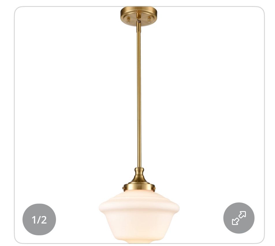 Modern Gold Pendant Light