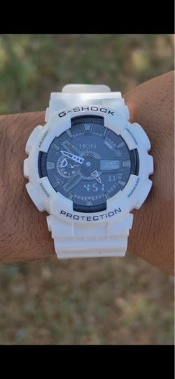 Casio G-Shock White Ana-Digi Watch