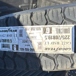 2 X 225x75-19.5 $720 