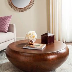 Copper Coffee Table From Wayfair 
