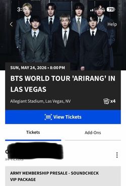 BTS VIP SOUNDCHECK