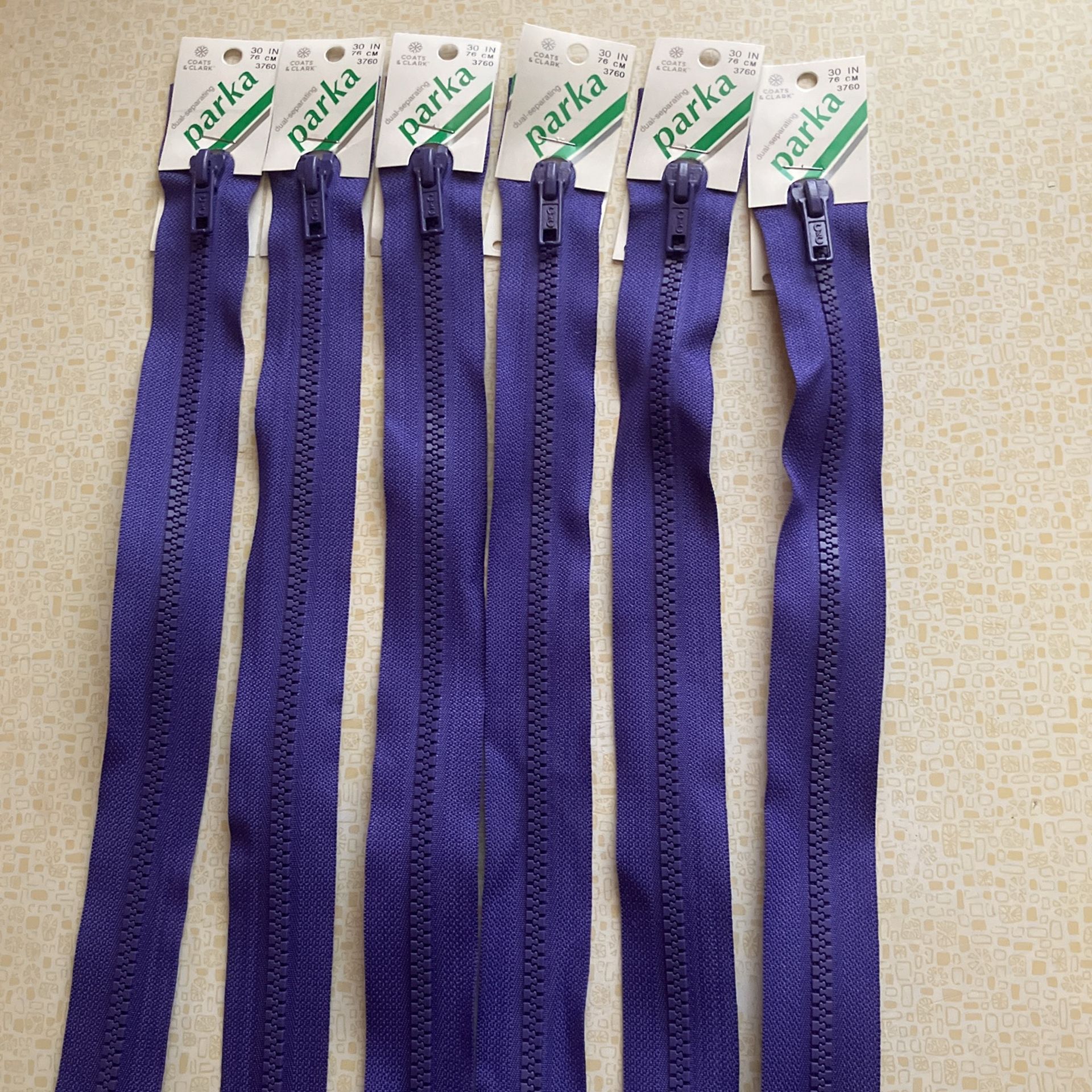Parka Zippers