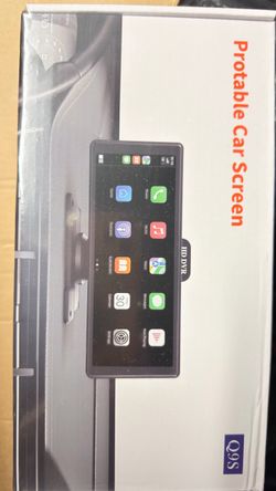 Protable car screen