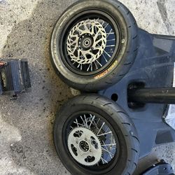 Razor E Bike  Wheels Brand New 