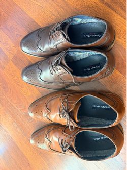 2 pairs of dress shoes $15 for both pairs size 13