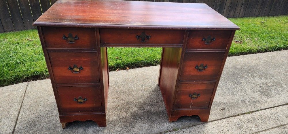 Solid Wood Small Desk