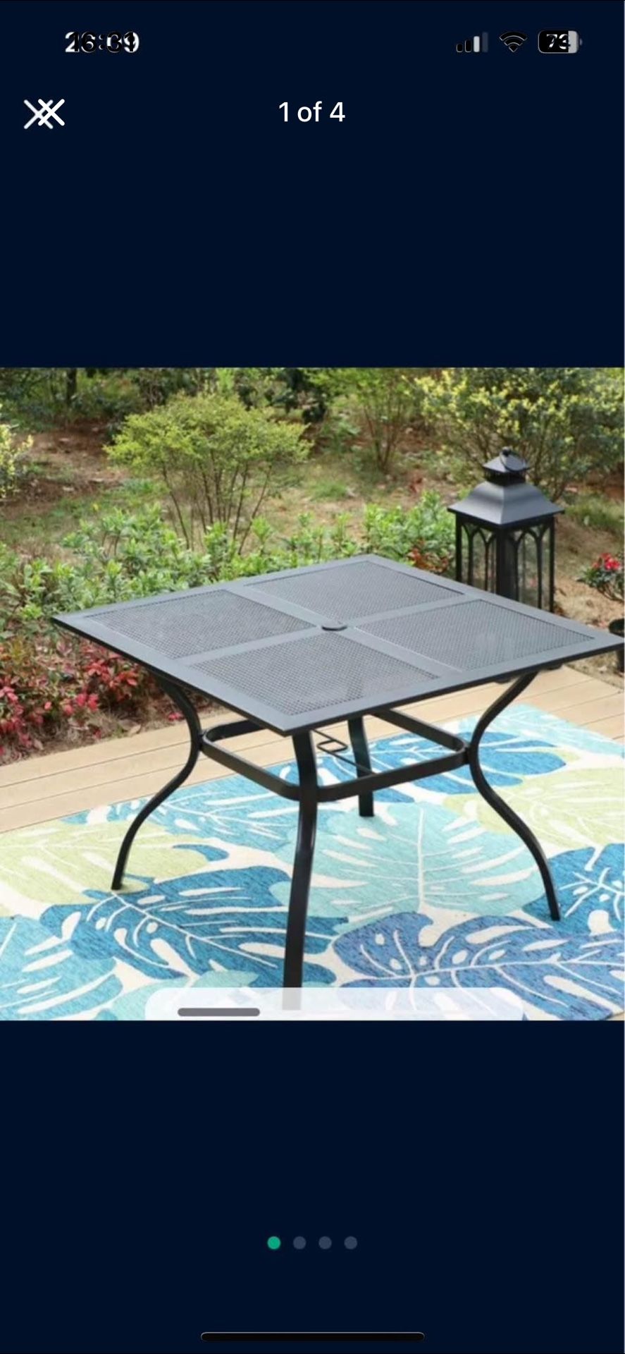 Outdoor Dining Table