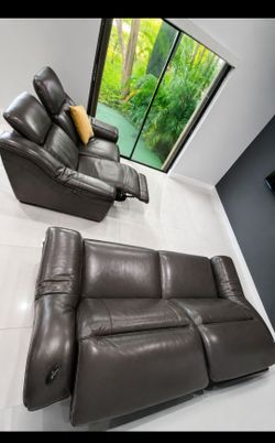 Used Leather Reclining Sofas