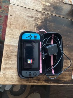 Nintendo Switch with Carry Case and Charger Lego game