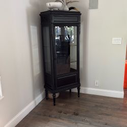 China cabinet black antique