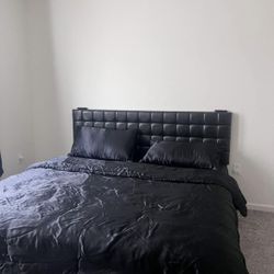 Black King Bed Frame
