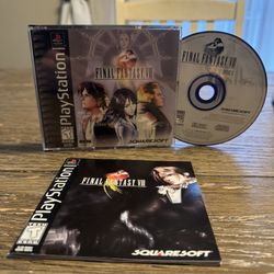 Final Fantasy 8 Black Label Game For Playstation 1