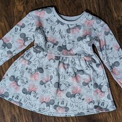 Minnie Mouse Sweatshirt Dress 