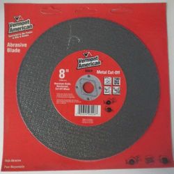 Vermont American 8" Abrasive Cut-Off Blade #28028, 5/8" Arbor