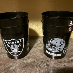 2  Sets Of 2pk Raider Cups