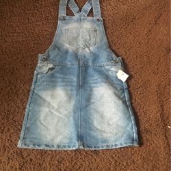 Jean Overall Dress