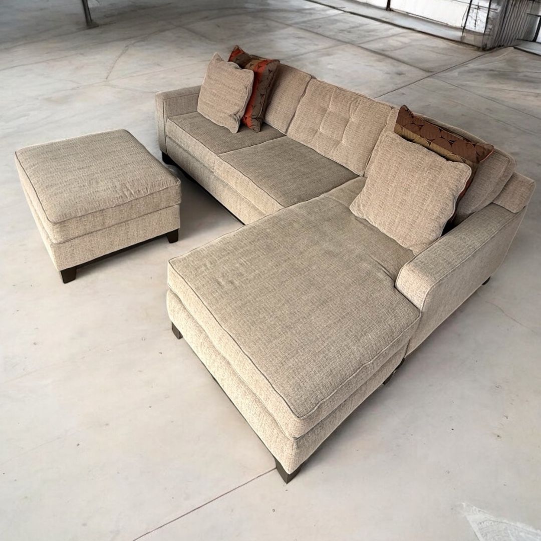 Couch Sectional Ottoman