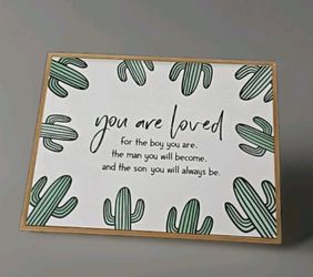 Wood Wall Hanging Art Boys Bedroom Decor