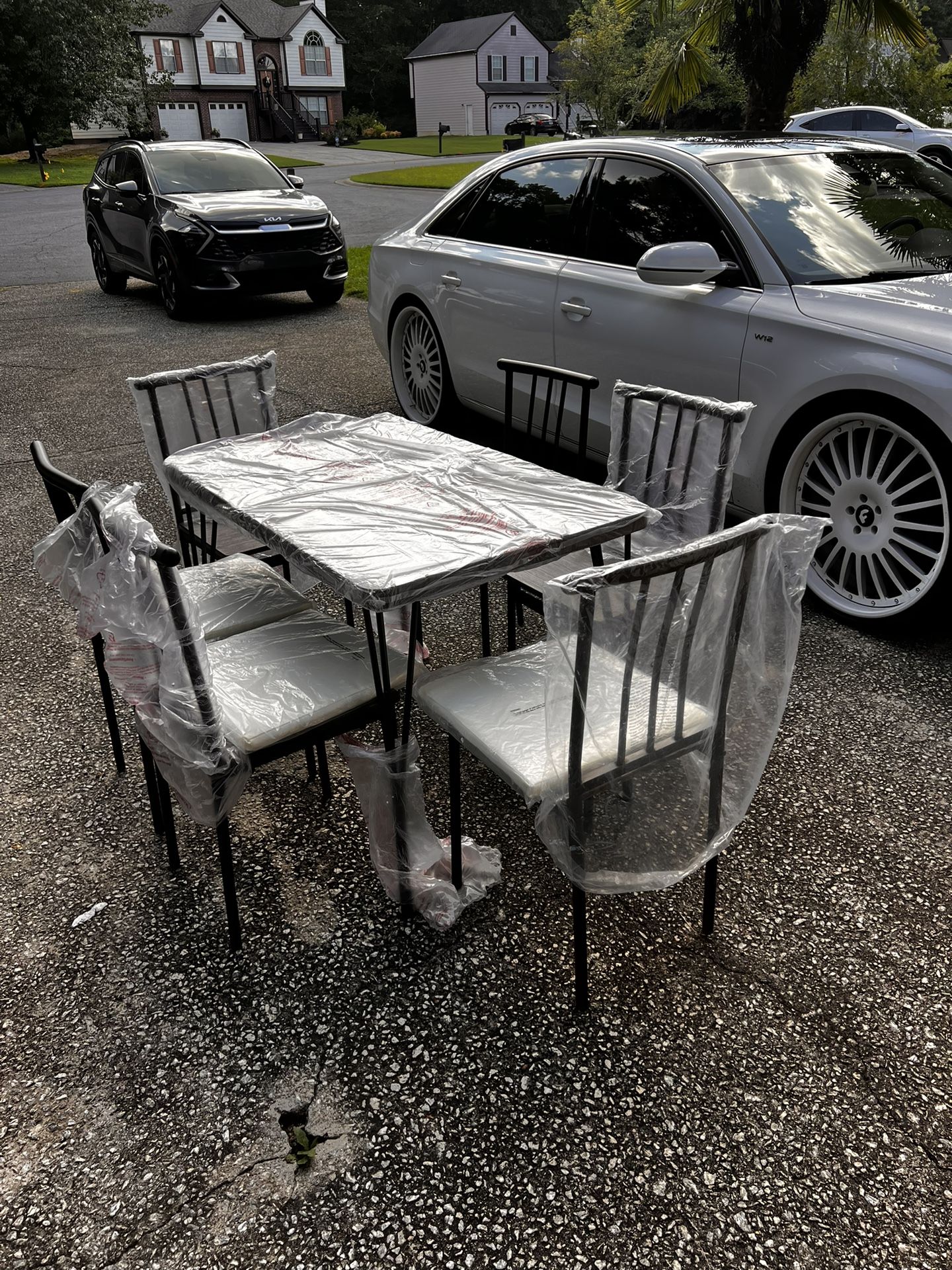Kitchen Table Set 6 Chairs 🪑 Plus 1 