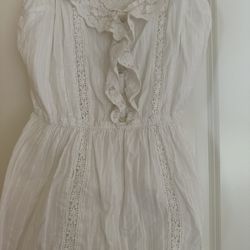 A&F White Dress