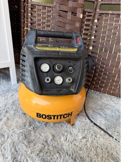 Bostitch compressor I think it works... I don't know how to use it...