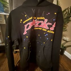 Black Pink Sp5der Worldwide Hoodie – Limited Streetwear Drop