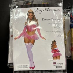 Women’s Princess Sleeping Beauty Fashion Nova Costume Size Medium Brand New