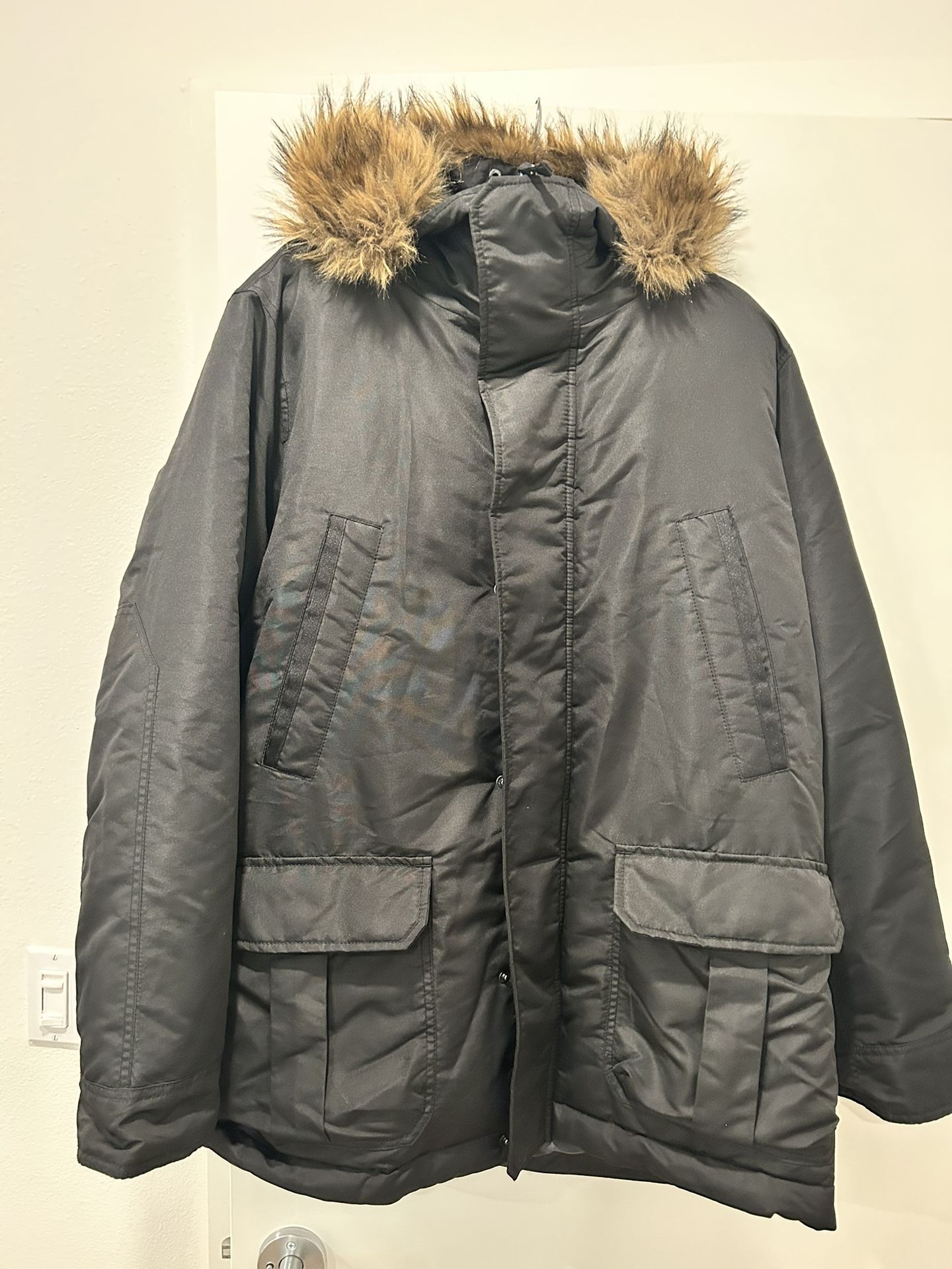 Men's Gap Hooded Waterproof Parka