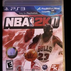 NBA 2K11 PS3 Video Game