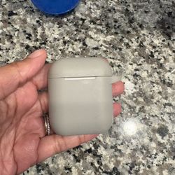 Apple Air Pods (2nd Generation ) With Grey case