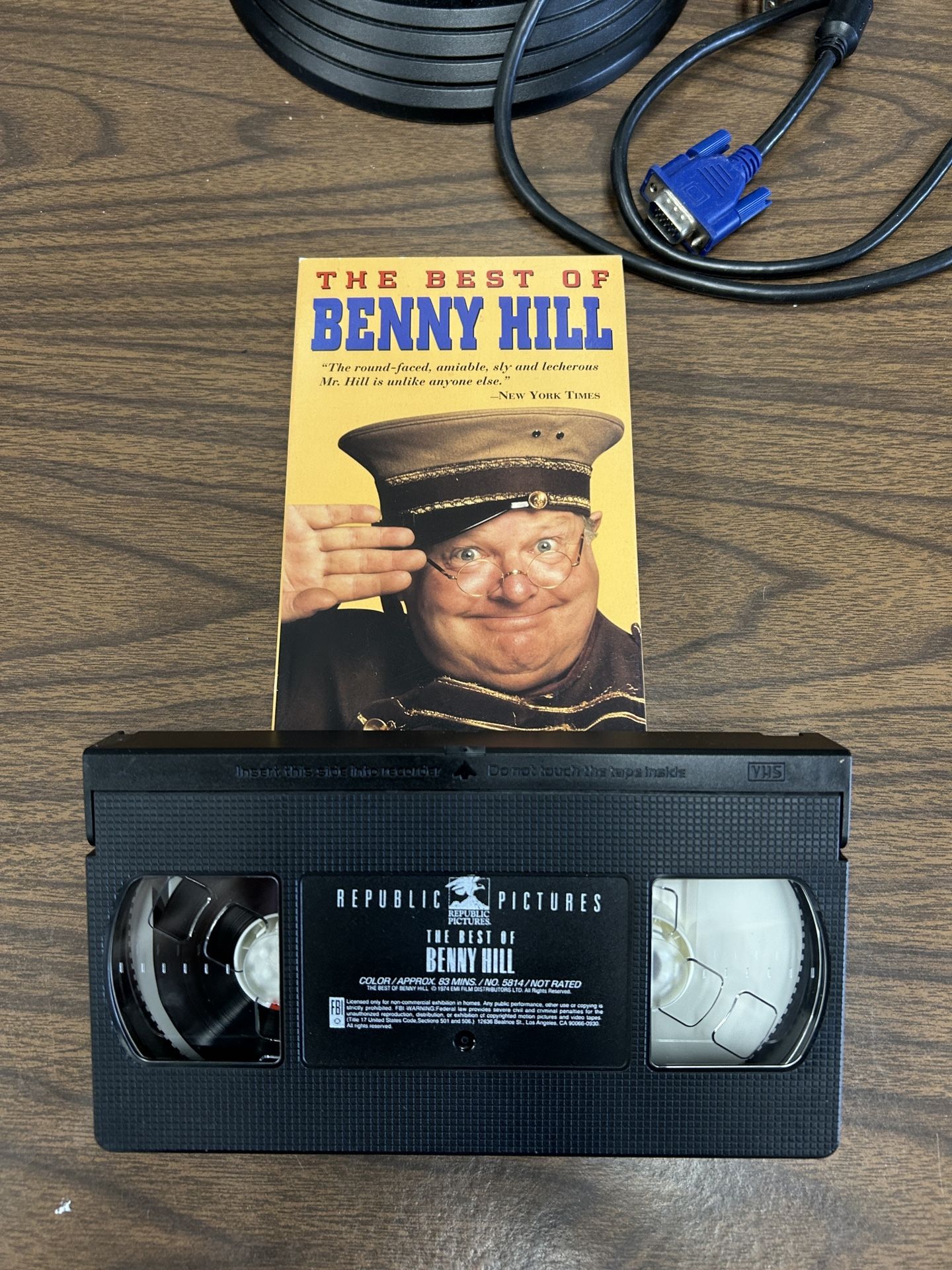 The Best of Benny Hill VHS