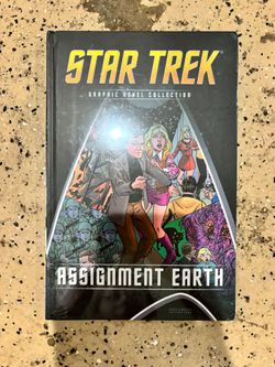 Star Trek Graphic Novel Collection Vol 23 Assignment Earth Hardcover Eaglemoss IDW