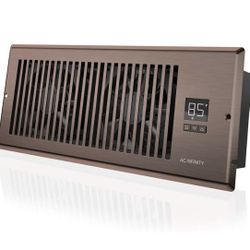 Quiet Register Booster Fan with Thermostat 10-Speed Control