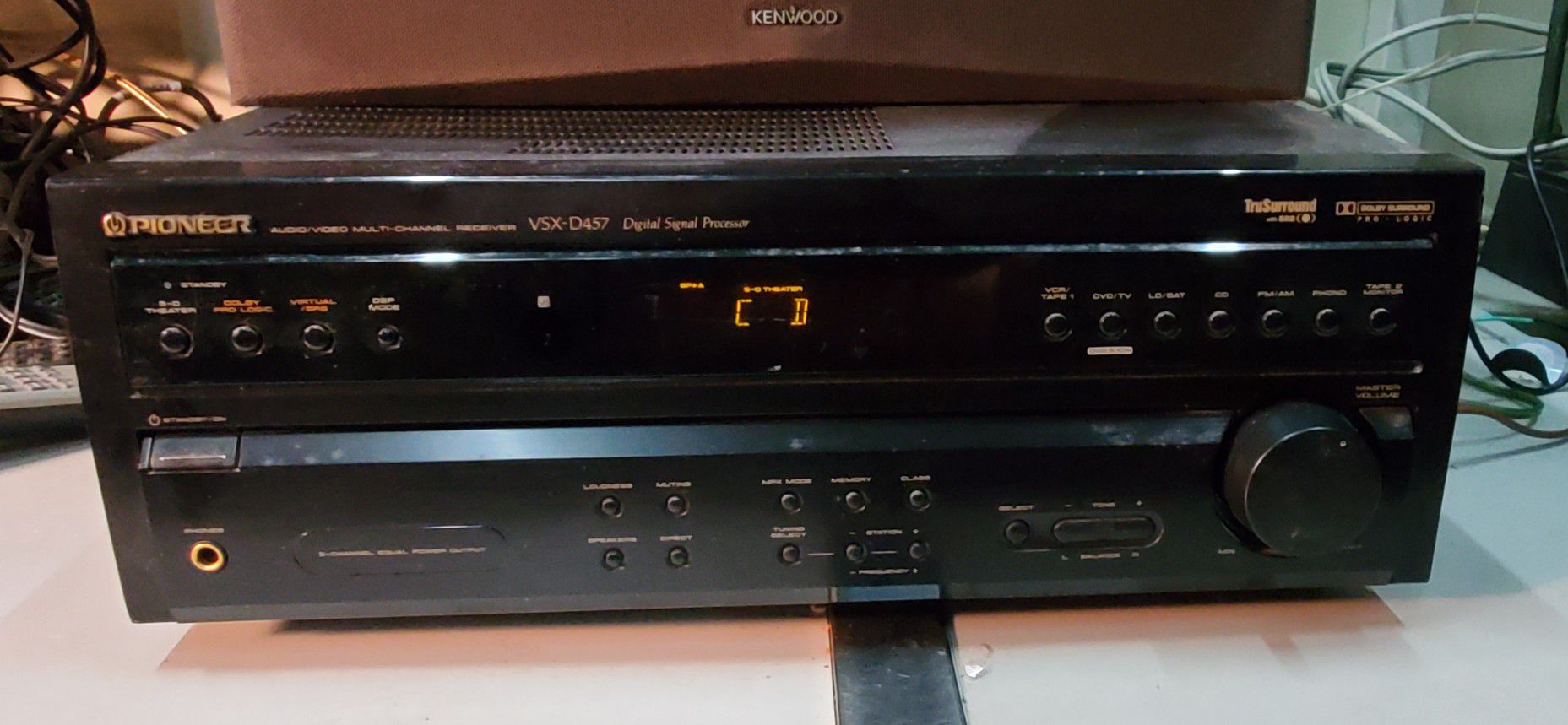 Pioneer VSX-D457 Audio/video Receiver with Dolby Digital and DTS.

Watch Video